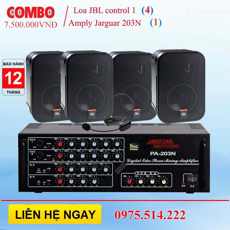 Bộ âm thanh phòng học thương hiệu JBL