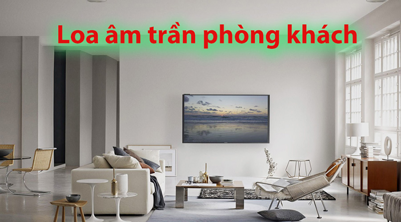 Lựa chọn loa âm trần cho không gian nghe nhạc