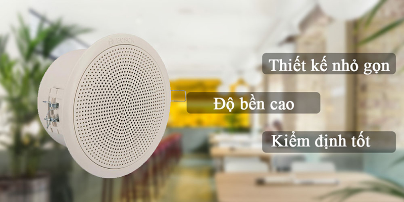 Loa trần Bosch LC3-UC06-LZ hàng chính hãng công nghệ Đức chuyên cho thông báo