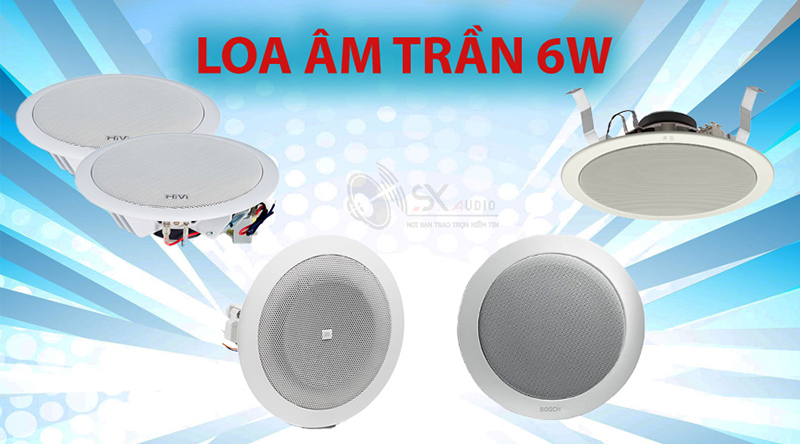 Loa âm trần 6w