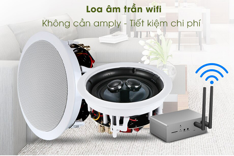 Khái niệm chuẩn về loa âm trần wifi là gì